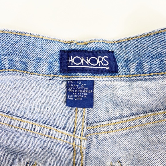 Vintage Honors 1990’s High Waist Shorts - Picture 3 of 6